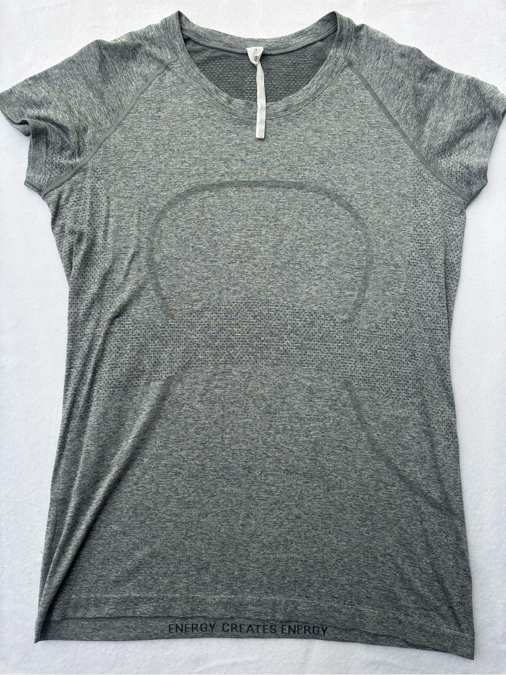 lululemon athletica Heather Gray Swifty Tech Short Sleeve Performance Tee